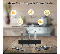 Set de tournevis à écrous d adaptateurs douilles qualité impact 10 pièces avec porte-embouts Adaptateur embout perceuse 3 8 pour électrique sans fil et Acier chrome-vanadium traité thermiquement Haute