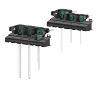 Set de 7 clés hexagonales avec manche en "T" Hex-Plus WERA 454/7 HF Set 1