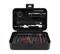 Set de tournevis de précision pour électronique, ensemble d'outils magnétiques portables de cent trente-deux pièces | Accessoires de réparation pour console de jeux et horloge