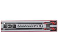 Set de tournevis, porte-embouts flexibles, douilles et embouts 1/4'' Teng Tools TTXMD41N