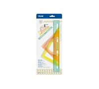 MILAN Kit de règles de traçage transparentes – Série New Look
