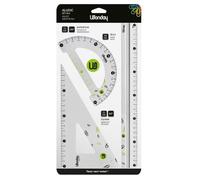 Set de traçage - WONDAY - Aluminium - Incassable - 3 pièces - Pour étudiants et enfants