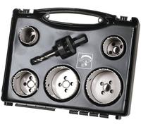 Set de trépans Electricité et plomberie Wolfcraft 3764000 6 pièces 1 set