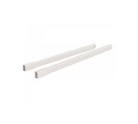 Hettich Set de tringles ArciTech longitudinale 650 mm Blanc 9149292