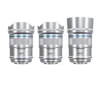 Set de Trois Objectifs SIRUI Sniper 23mm/33mm/56mm F1.2 Autofocus APS-C pour Fujifilm X-T4, X-T5, X-H1, X-H2/H2S, X-T3, X-T30, X-S10-Monture X-Argent, AS-3S-XS