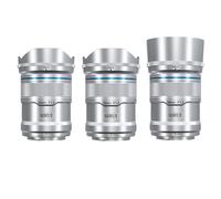 Set de Trois Objectifs SIRUI Sniper 23mm/33mm/56mm F1.2 Autofocus APS-C pour Nikon Z8, Z9, Z5, Z6, Z7, Zfc-Monture Z-Argent, AS-3S-ZS