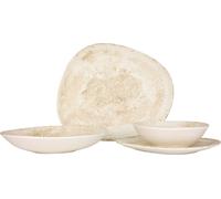 Set de vaisselle Bonna - Nacrous - 24 pièces - 6 personnes - Porcelaine