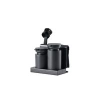 Set de vaisselle DIISH en métal et grès et polypropylène Noir Zone Denmark