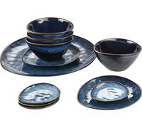 Set de vaisselle en céramique, design vintage élégant, plusieurs options de pièces, 11 PIÈCES