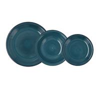 Set de vaisselle Quid Zafiro Vita 18 pièces bleu en céramique