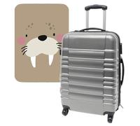 Set de Valise 64 x 45 x 28 cm avec Housse de Protection 'Believer', Multicolore, Valises à 4 Roues et avec Housse de Protection