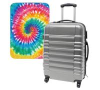 Set de Valise 64 x 45 x 28 cm avec Housse de Protection 'Fluor', Multicolore, Valises à 4 Roues et avec Housse de Protection