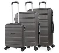 Set de valise rigide avec roulettes pivotantes - Léger, grande capacité, or