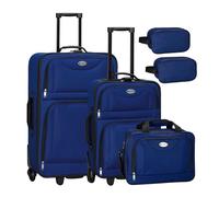 Set de valises de voyage Trolley Athen Bleu