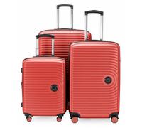 Set de valises - HAUPTSTADTKOFFER - HK-5400-CO - Rouge - Grand - Soute