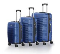 Set de valises rigides Rome Bleu