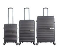 Set de valises Saxoline Blue Resort 55/65/74 cm 8 Roues Rigide Extensible Anthracite Anthracite