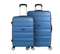 Set de Valises Trolley - ITACA - T71616 - Rigide - Bleu - 2 pièces