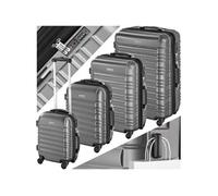 TecTake 402025 pièce de bagage individuel Gris