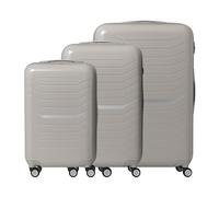 Set de valises valise de voyage coque rigide ABS valise à roulettes 3 pièces