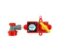 Set de vanne de chasse compacte avec raccord NC