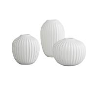 Set de vases Hammershøi 1x H 5,5cm / 1x H 6,5cm / 1x H 8,5cm