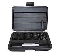 SET DE VASOS TWIST DE 1/2" PARA EXTRACCIÓN DE TUERCAS/TORNILLOS DE SEGURIDAD