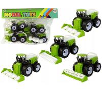 Set de véhicules agricoles Tracteurs verts 4 pièces