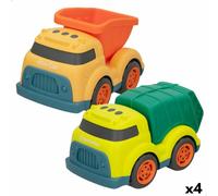Set de véhicules pour travaux publics Motor Town 17,5 x 11 x 11 cm (4 pièces)