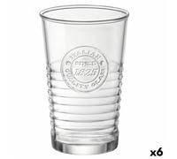 Set de verres à eau - BORMIOLI ROCCO - Officina - Lot de 6 - 325 ml - Verre - Compatible lave-vaisselle - Pour adulte