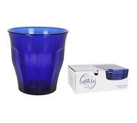 Set de verres - DURALEX - Picardie - 6 unités - Verre plat - Bleu