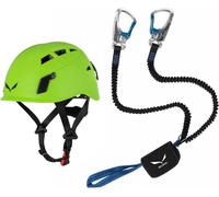 Set de via ferrata SALEWA Premium Attac et casque Toxo 3.0