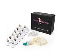 SET DE VIDANGE [12 pièces] Set de verres à ventouses avec pompe à vide pour le massage par ventouses