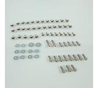 Set de vis de carénage pour MBK Nitro/Yamaha Aerox 50 CC, chromé
