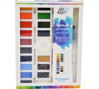Set De Voyage 18 Couleurs L'aquarelle Nomade