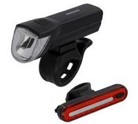 FISCHER FAHRRAD Kit d'éclairage de vélo STOP-30/15 LED noir