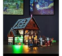 Set d'éclairage LED pour Lego 21341 Disney Hocus Pocus : La Maison des sœurs Sanderson (Pas de Lego), Set d'éclairage décoratif pour Lego La Maison des sœurs Sanderson - Version Standard
