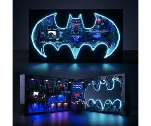 Set d'éclairage LED pour Lego 76252 l'ombre de la Batcave (Pas Lego), Set d'éclairage décoratif pour Lego Batcave Shadow Box Jouets créatifs pour garçons et Adultes - Version Standard