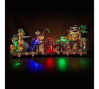 Set d'Éclairage LED pour Lego 77015 Temple of The Golden Idol (Pas de Modèle Lego), Décoration et Cadeau Créatif pour Adultes