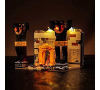Set d'éclairage LED pour Lego L'évasion du Tombeau Perdu (Pas de modèle Lego), Set d'éclairage LED de décoration pour Lego 77013 L'évasion du Tombeau Perdu, Cadeau créatif pour Enfants et Adultes