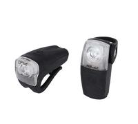 Set d'éclairage vélo LED XLC CL-E16 (x2) Blanc TU