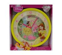 Set Deco Chambre : Horloge Murale 3D géante Belle et la bete - Montre Enfant - Set décoration + 1 Carte Tigre
