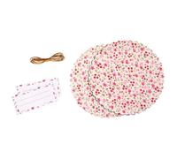 Set décoratif pour pot de confiture Fleurs Rayher