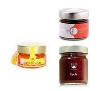 Set dégustation fromages - Délice de Miel et Safron, Confiture Extra d'Ognions, Gelée de Vin Marsala AOP