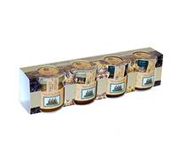 Set dégustation miel d'été Abeille Noire Sicilienne 40gr x 4