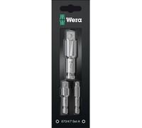 Set d'élément de connexion Wera 870/4/7 Set A 05073200001 Propulseur 1/4\ (6.3 mm)