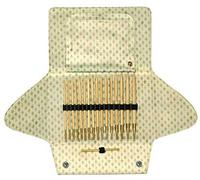 Kit d'aiguilles interchangeables Addi Click en bambou 3,50-8,00 mm
