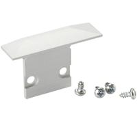 Set d'embouts de fermeture Barthelme 62399605 aluminium (l x H) 2.5 cm x 3.5 cm 1 pc(s)