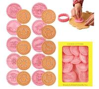 Set d'Emporte-pièces pour Biscuits de Noël 10 Pièces Formes de | Moule à Biscuits Pressable Pour Parents Débutants Experts Maison Fête École Projet Réunion Événement