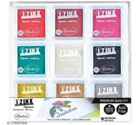 Set d'encreurs Izink Pigment - Assortiment Pastel - 9 pcs G